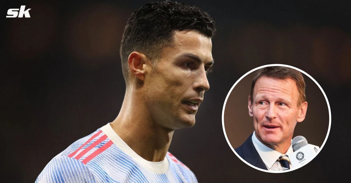 Teddy Sheringham (inset) believes Manchester United should start Cristiano Ronaldo against Arsenal.