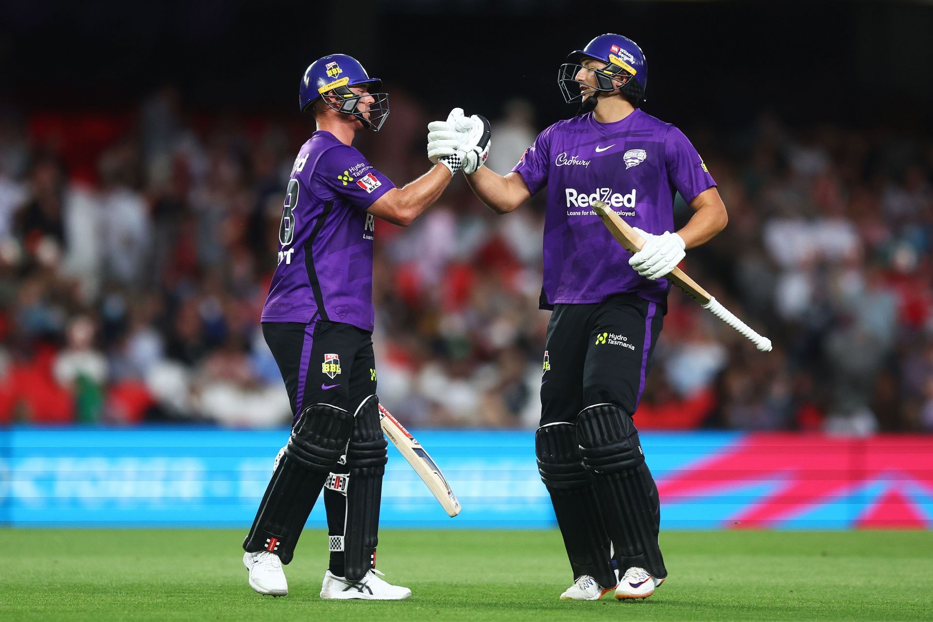 Ben McDermott blazed his way to a century in the Hurricanes&#039; last BBL game