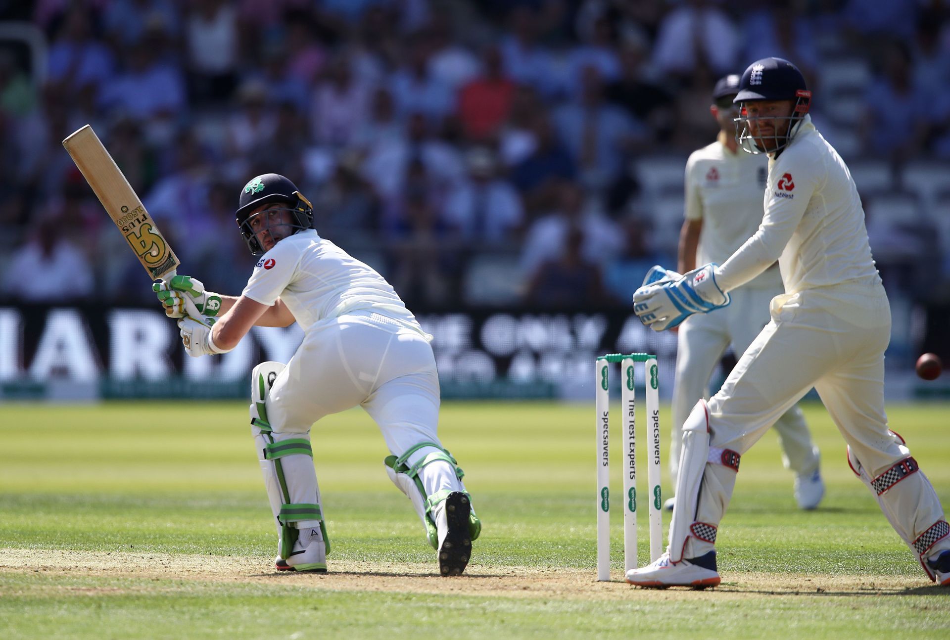 Andy Balbirnie batting during the Lord&rsquo;s Test. Pic: Getty Images