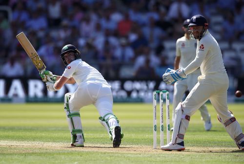 Andy Balbirnie batting during the Lord’s Test. Pic: Getty Images