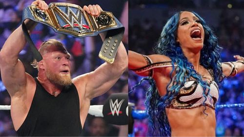 Brock Lesnar and Sasha Banks could have a big year.