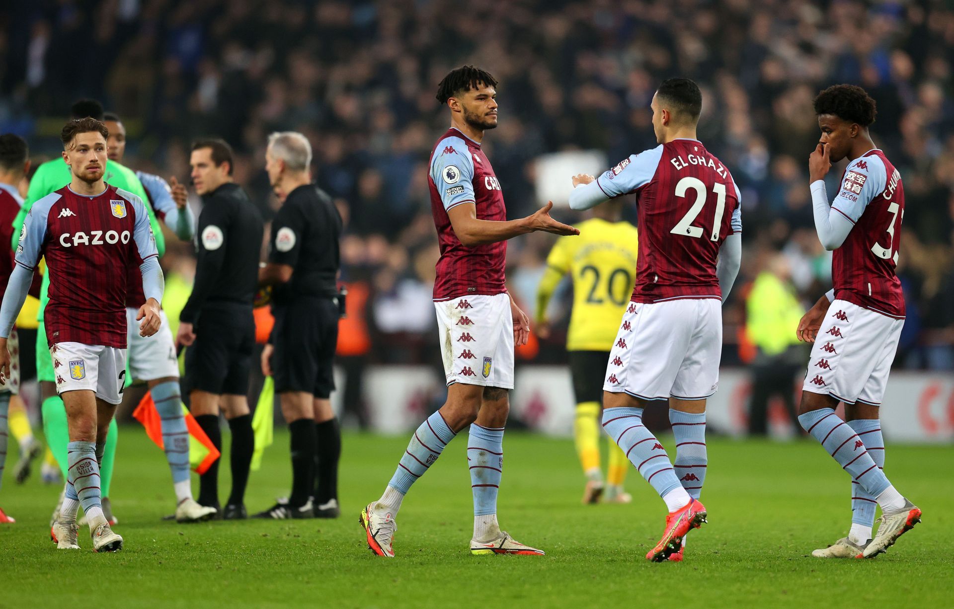 Aston Villa lost the game against Chelsea despite scoring first.