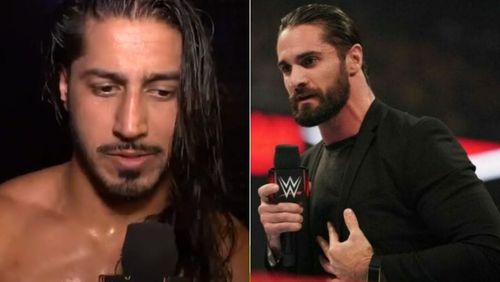 Mustafa Ali/ Former WWE Champion Seth Rollins