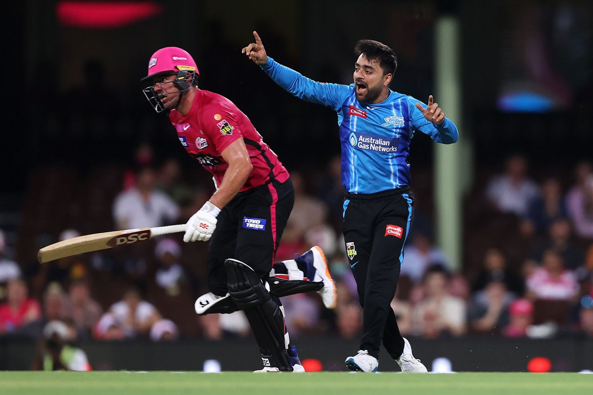 BBL - Sixers v Strikers Rashid Khan