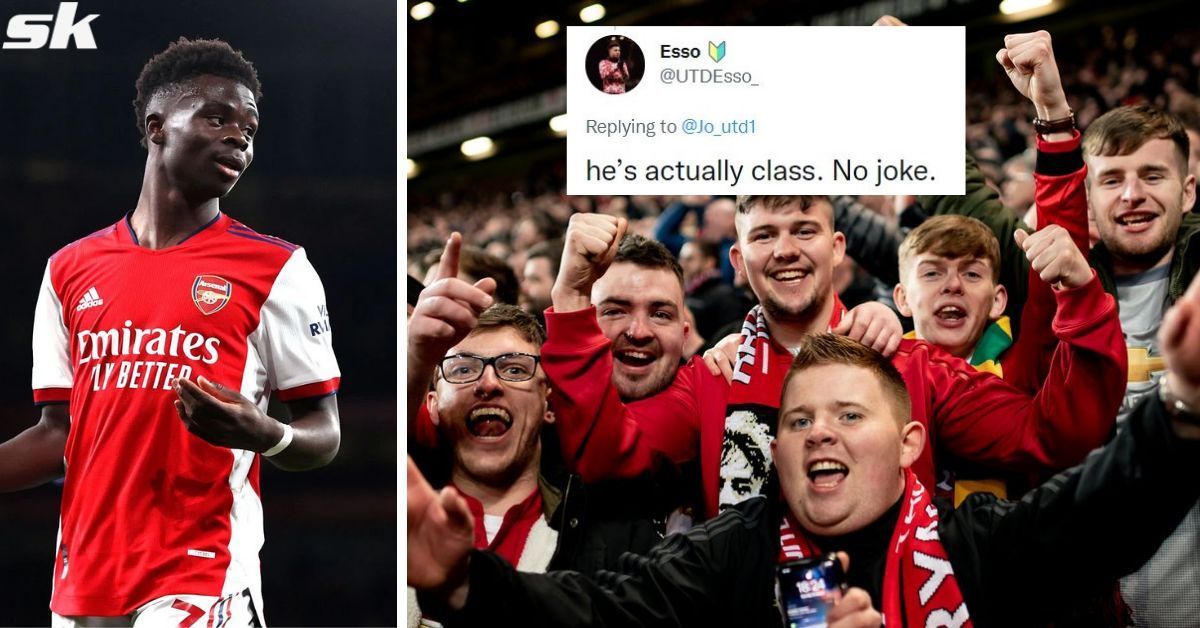 Manchester United fans back Arsenal talent to go &ldquo;to the top&rdquo; after &ldquo;insane&rdquo; display.