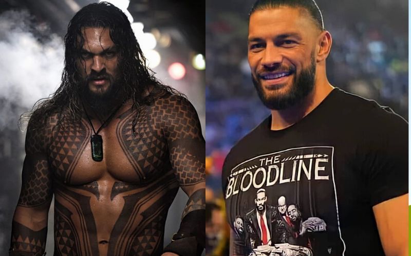 Roman Reigns trolls DCEU&#039;s Aquaman Jason Momoa