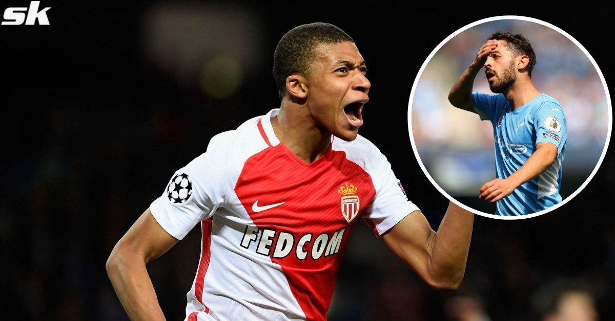 Bernardo Silva has shed light on training with Kylian Mbappe