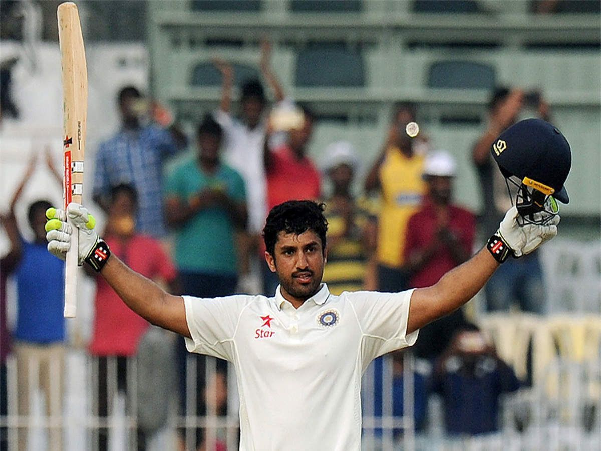 Karun Nair only played a handful of Tests after his triple ton (Pic Credits: Times of India)