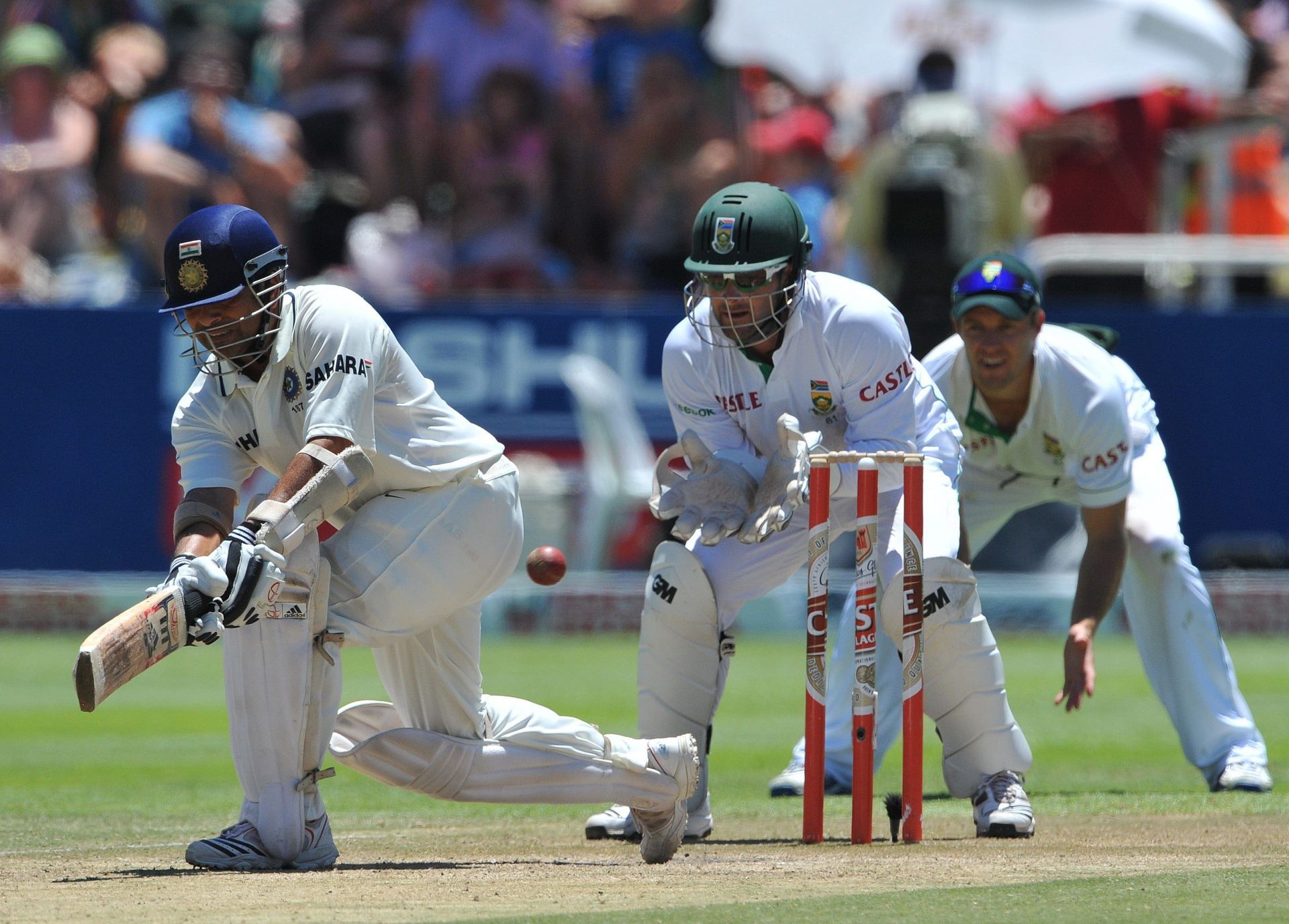 Sachin Tendulkar batting during a Test match in South Africa. Pic: Getty Images