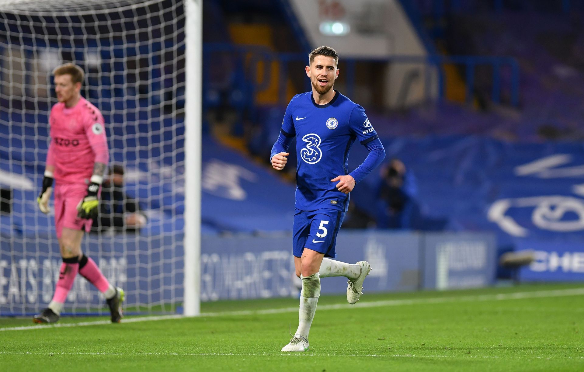 Jorginho for Chelsea v Everton - Premier League