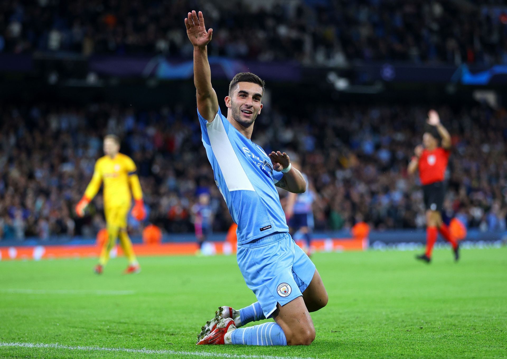 Manchester City forward Ferran Torres.