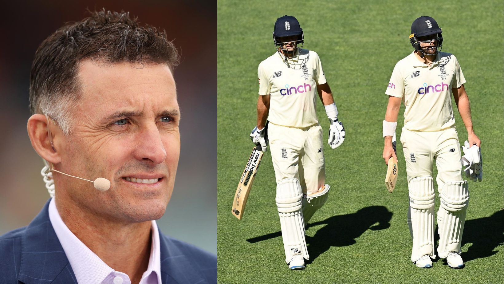 Hussey criticizes England&#039;s overdependence on two batters.