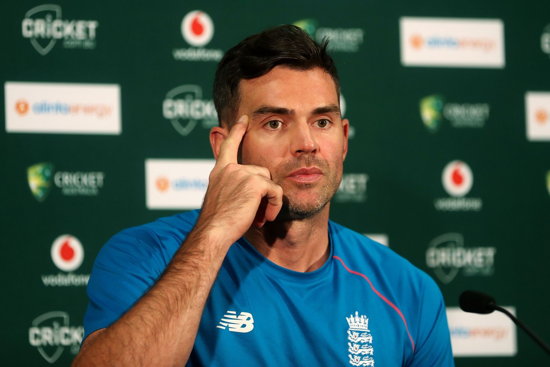 James Anderson is part of England&rsquo;s squad for the 2nd Ashes Test. Pic: Getty Images