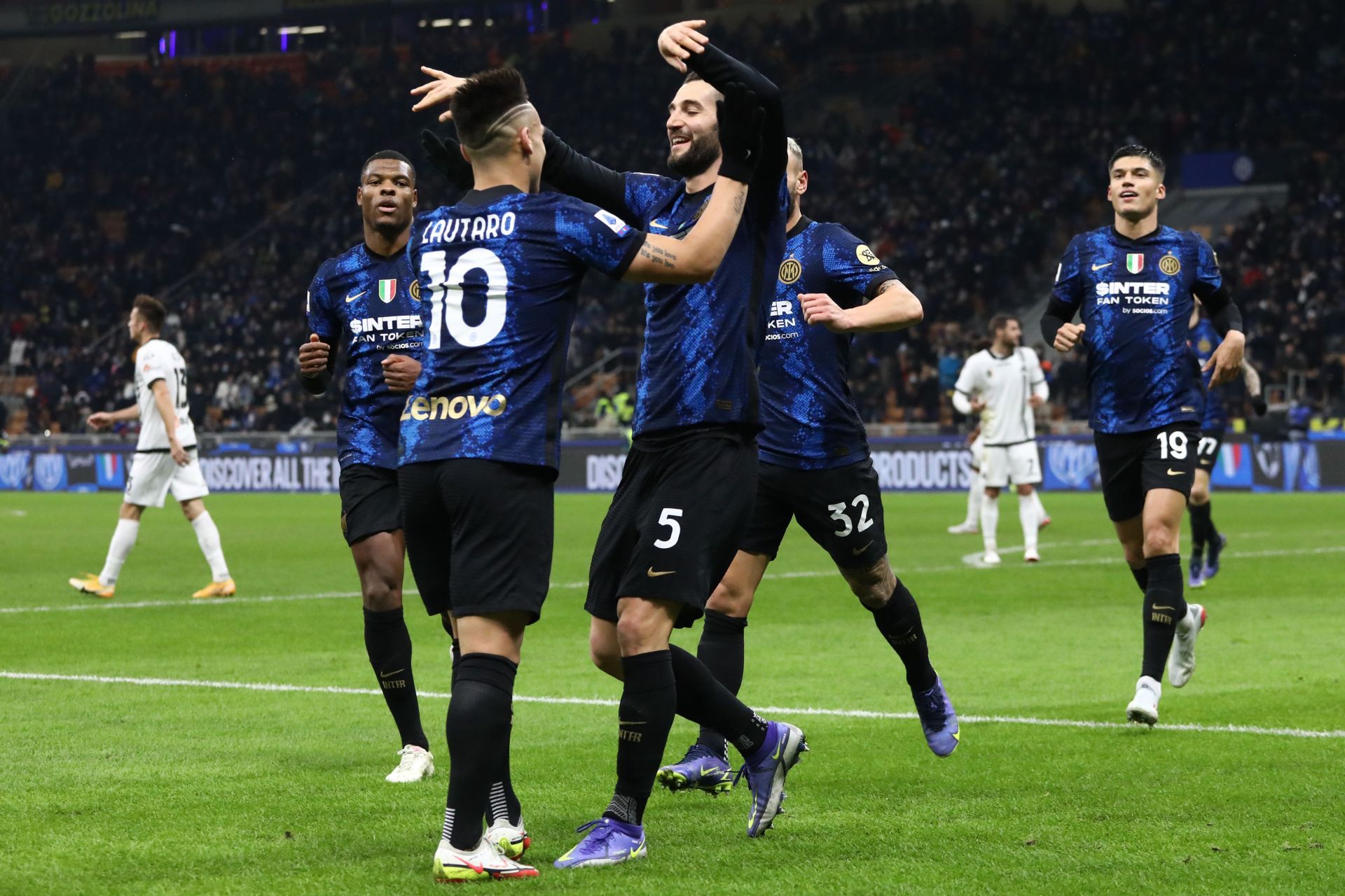 Inter Milan have fared well despite their recent financial woes.