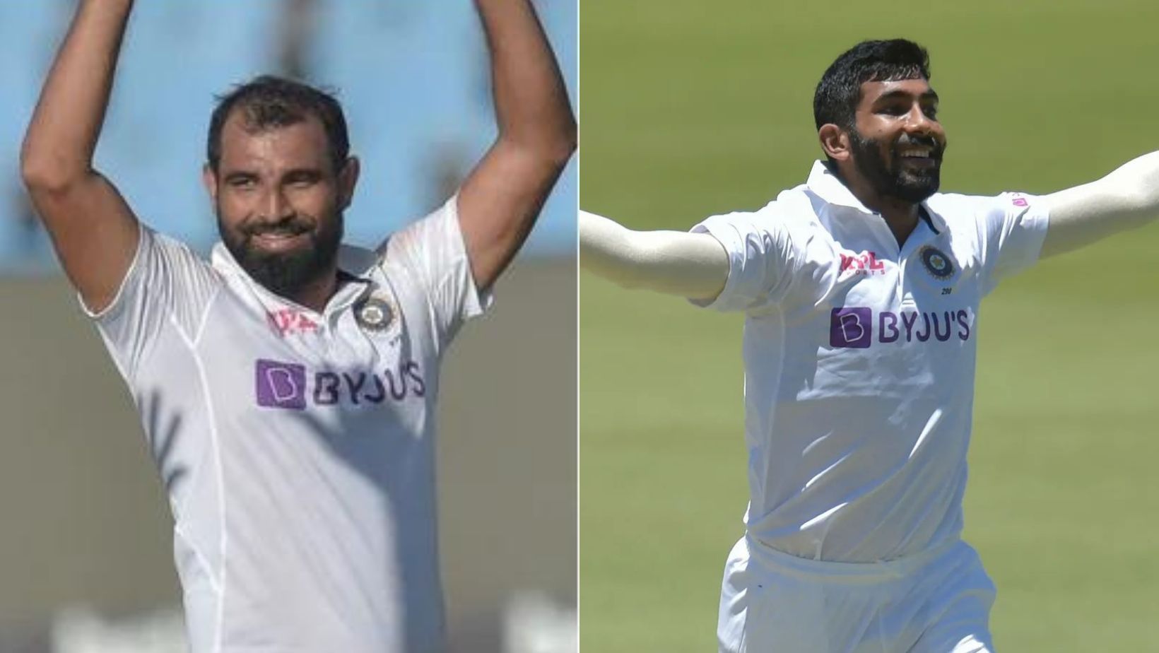 Ashish Nehra finds Mohammed Shami (L) at same level to Jasprit Bumrah.