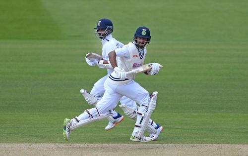 Cheteshwar Pujara and Ajinkya Rahane. Pic: Getty Images