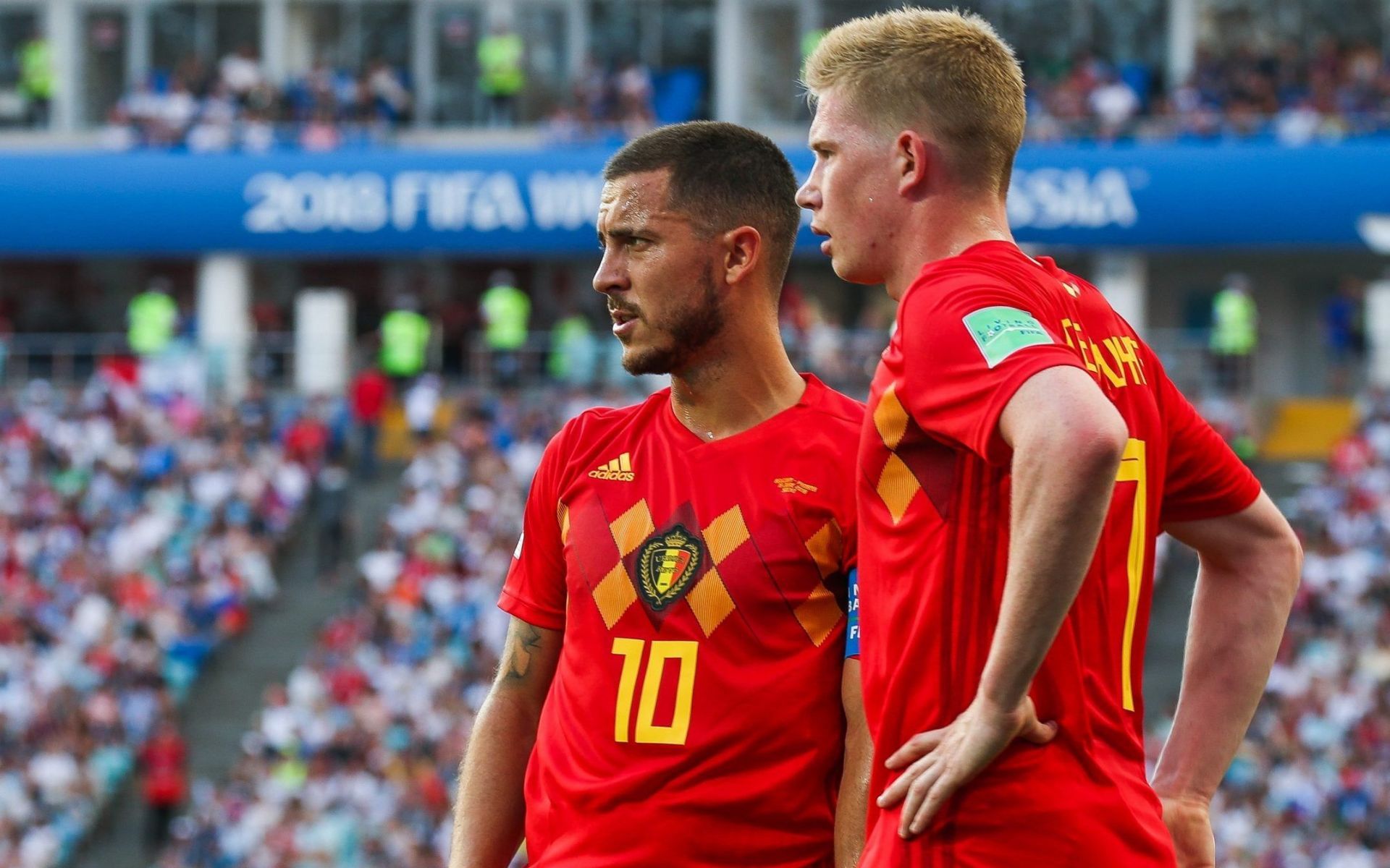 Eden Hazard (left) and Kevin De Bruyne have been the heartbeat for Belgium in recent times.