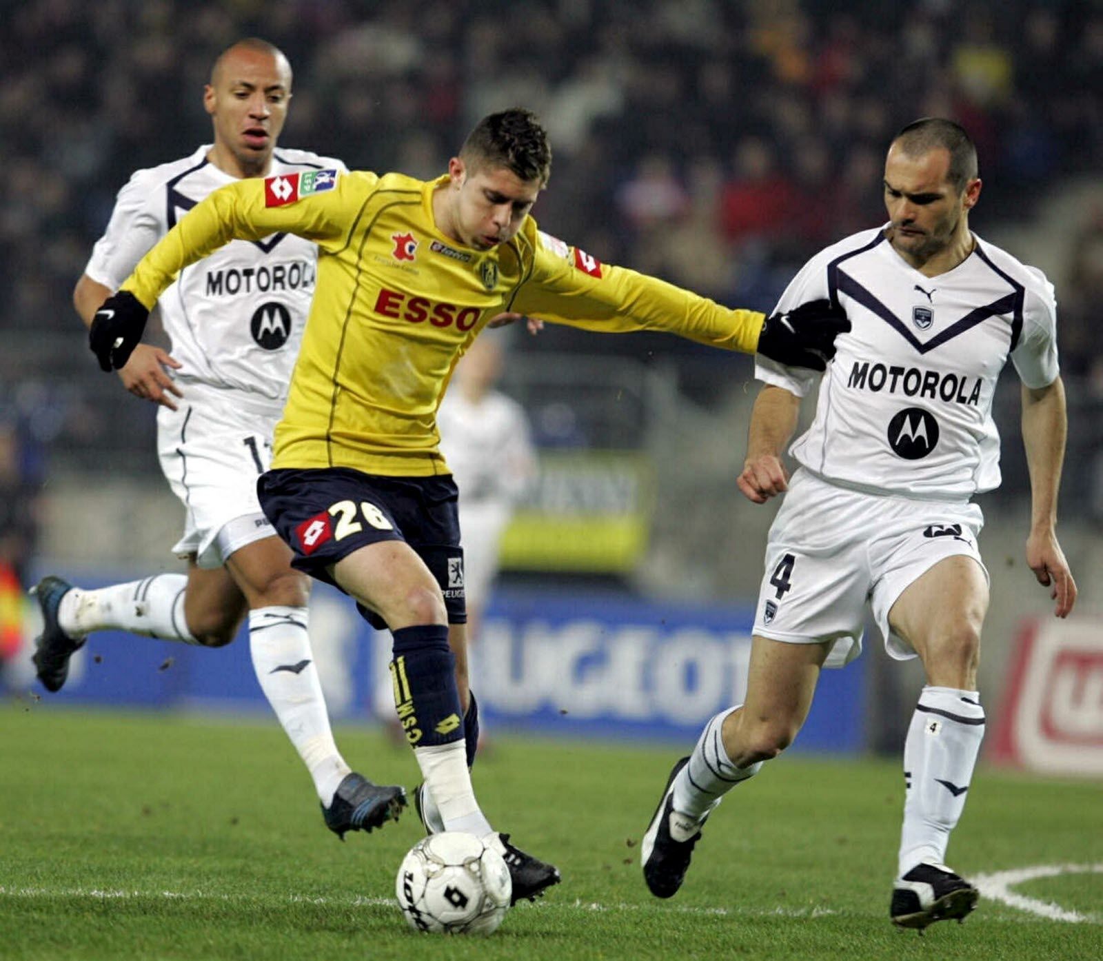 Jeremy Menez in Sochaux colors as a teenager in Ligue 1