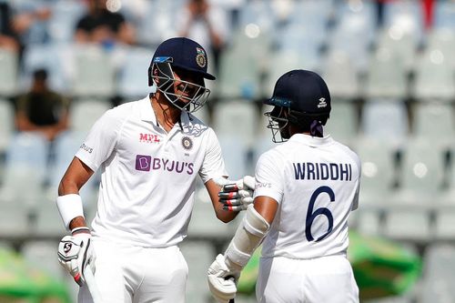 Axar Patel scored a quickfire 41* off 26 balls as India set New Zealand a target of 540 [Credits: BCCI]