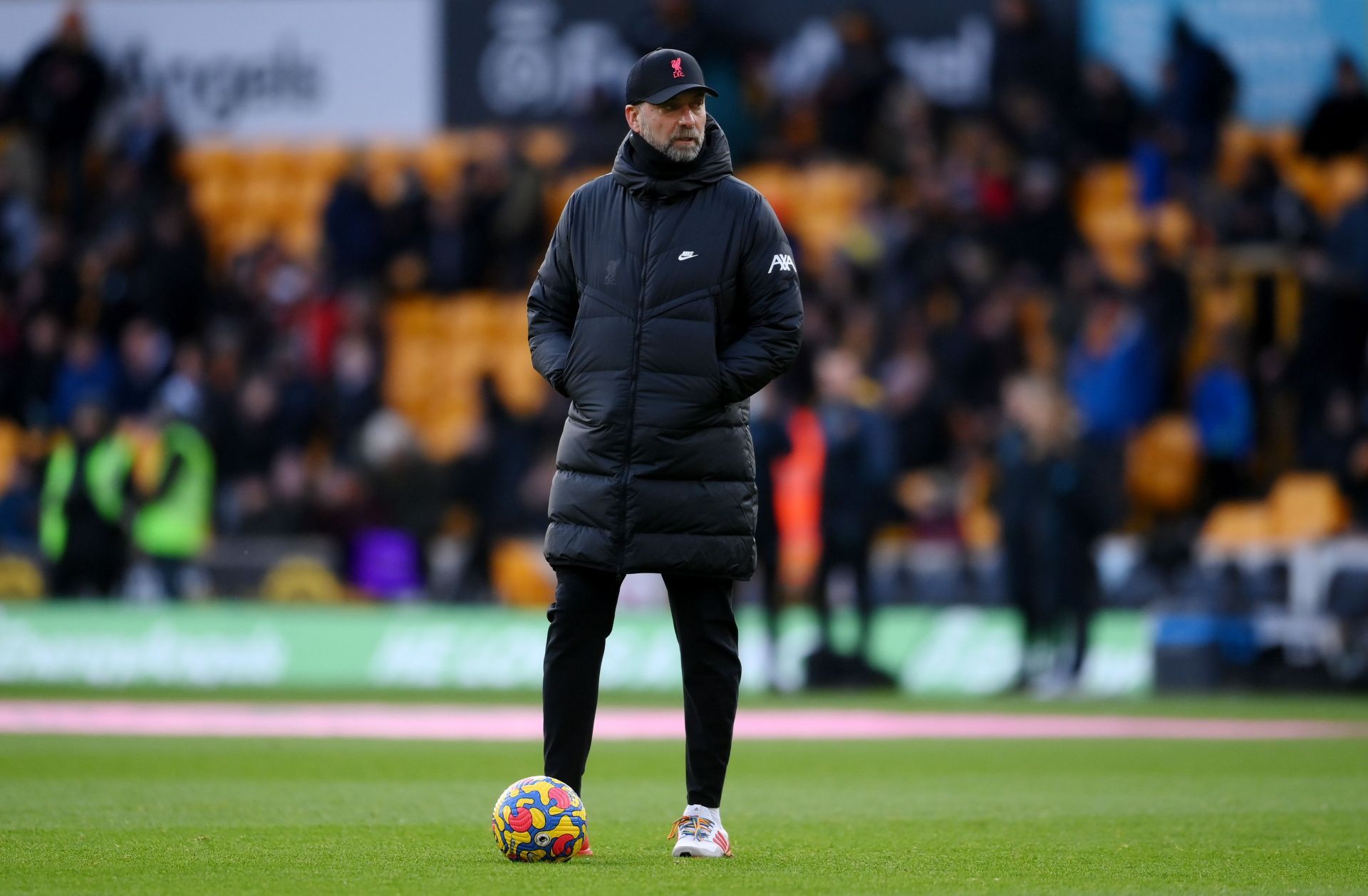 Liverpool boss Jurgen Klopp looks on