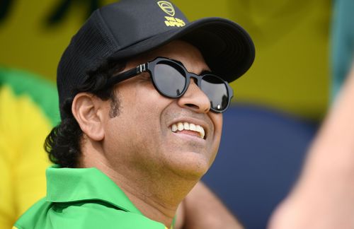 Sachin Tendulkar during a charity match in Australia. Pic: Getty Images