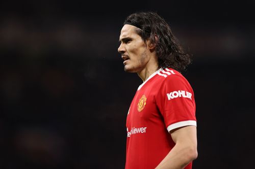 Manchester United's Edinson Cavani