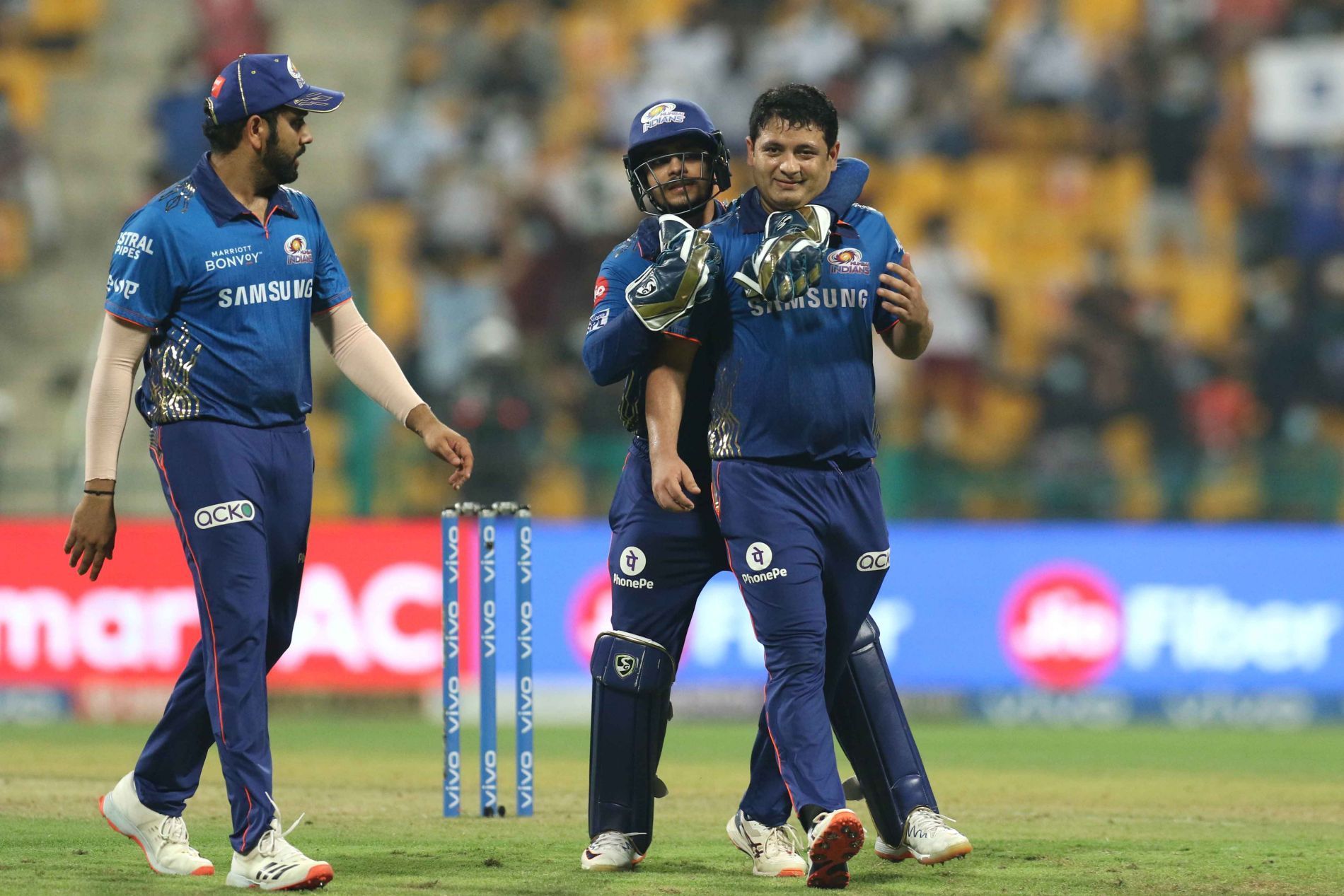 Piyush Chawla celebrates the wicket of Mohammad Nabi. Pic: IPLT20.COM