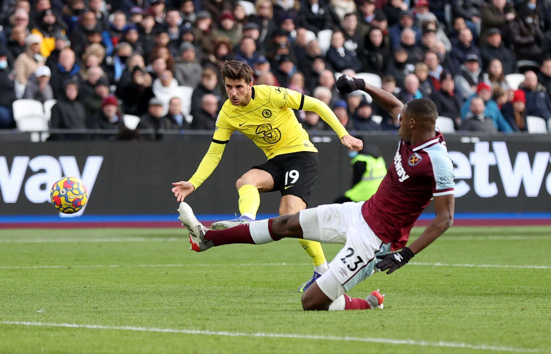 Mason Mount has scored in back-to-back Premier League games for Chelsea.