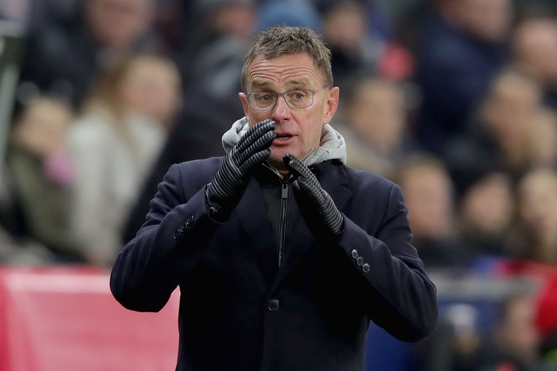 Manchester United manager Ralf Rangnick