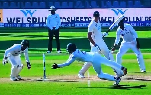 Shreyas Iyer displayed superb reflexes to pull off an exquisite catch