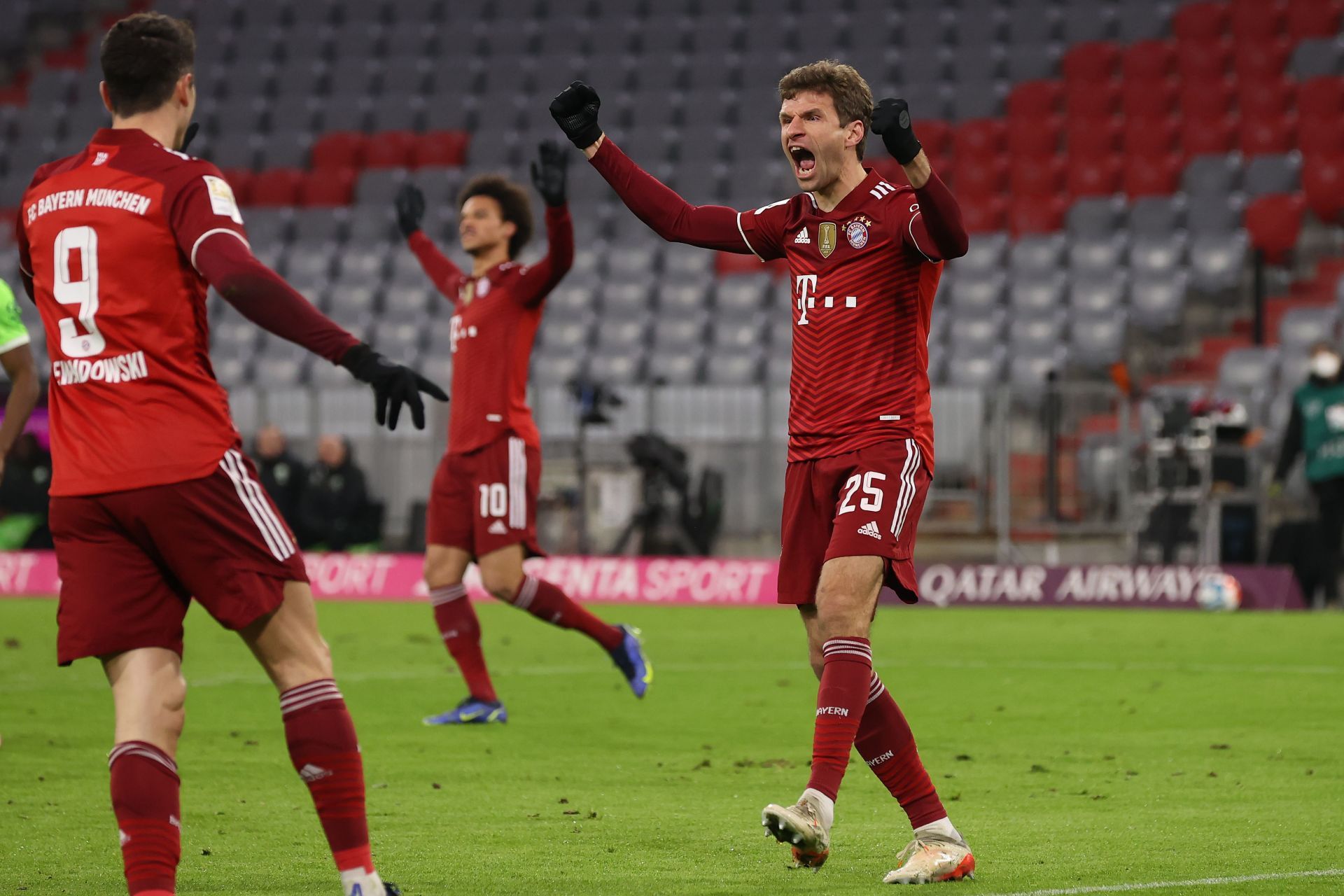 Bayern Munich have won the Bundesliga nine times in a row