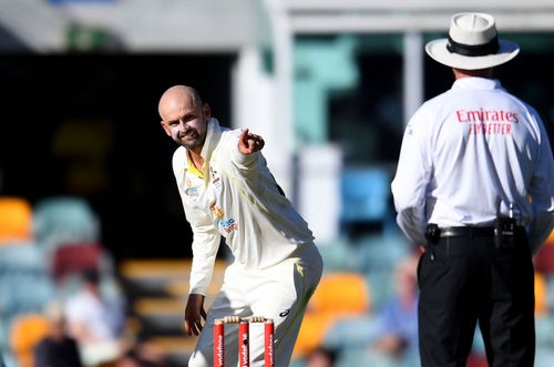 Australia off-spinner Nathan Lyon