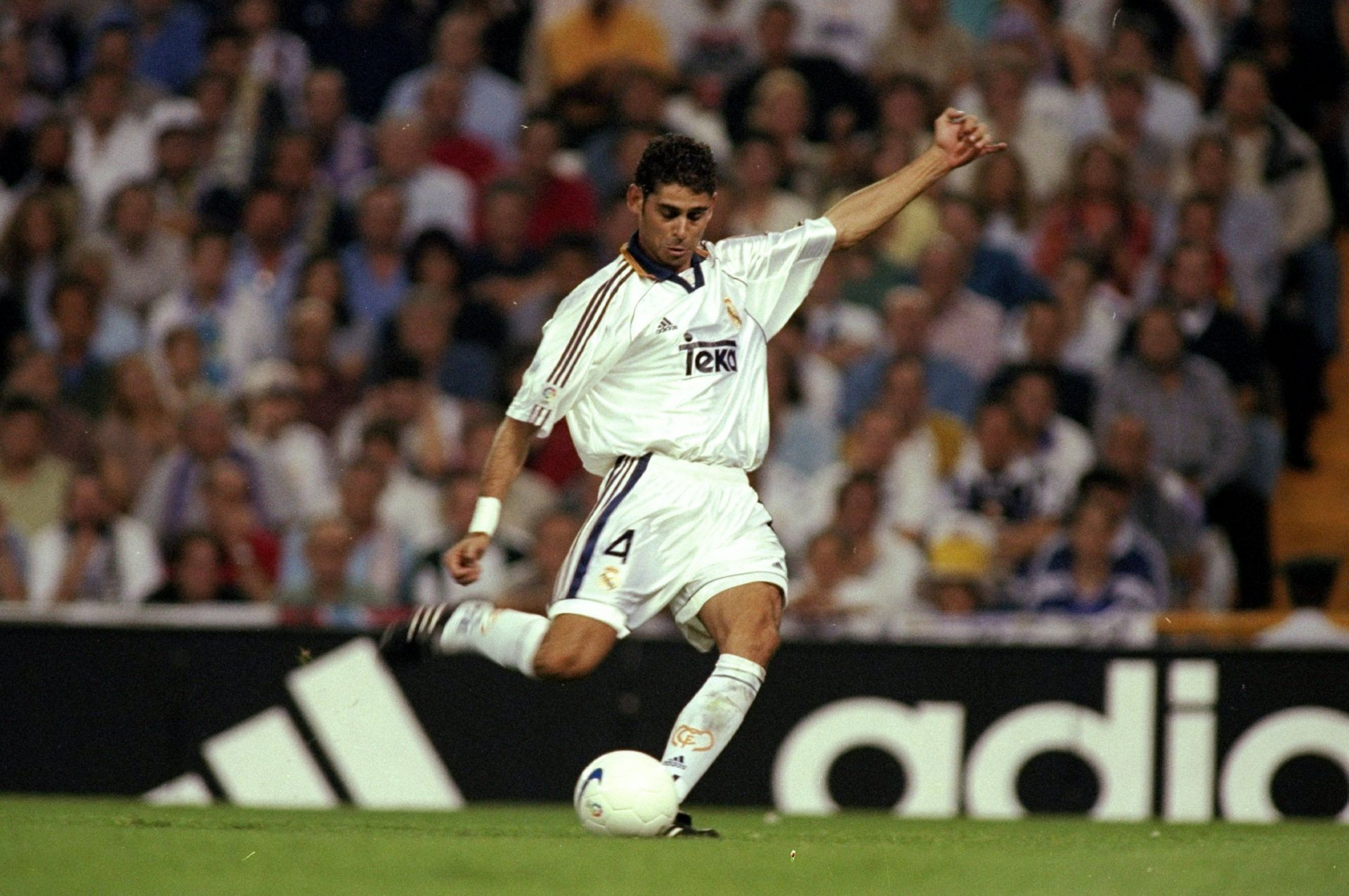 Real Madrid v Barcelona Fernando Hierro of Real Madrid