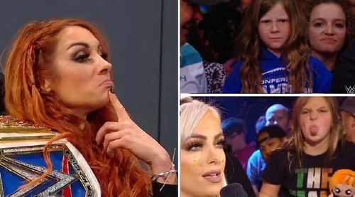 Becky Lynch predicts the winner of a possible future WrestleMania showdown!