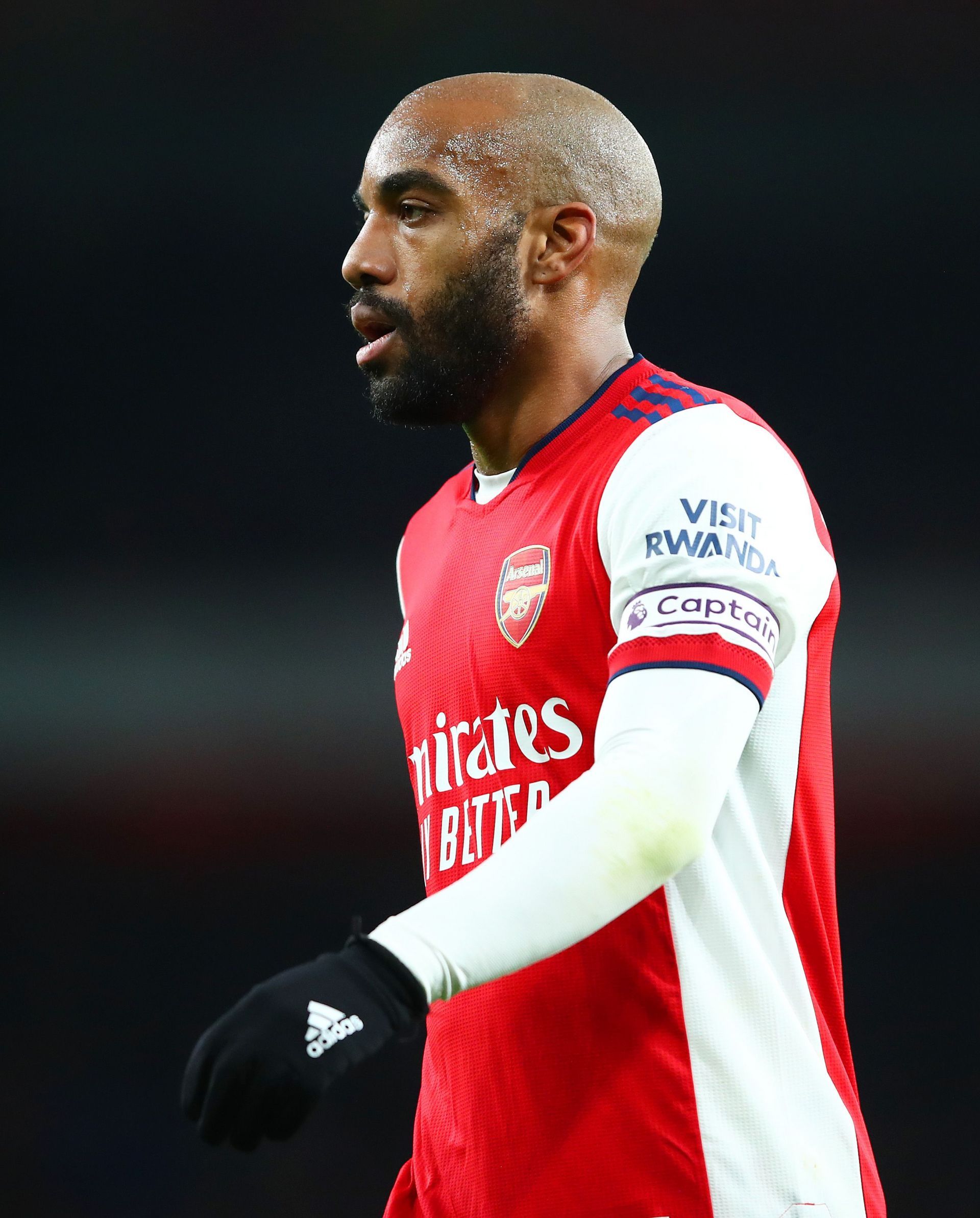 Lacazette has already worn the armband for Arsenal on previous occassions