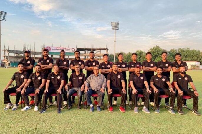 Nagaland Cricket Team photograph