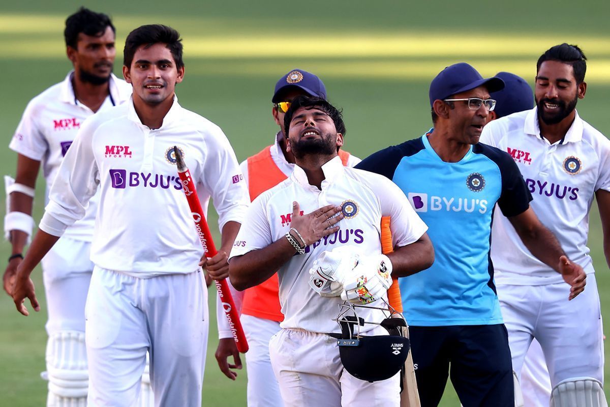 Rishabh Pant relishes India&#039;s historic Test win at the Gabba (Credit: Getty Images)