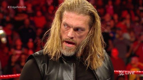 Edge recently returned to Monday Night RAW.