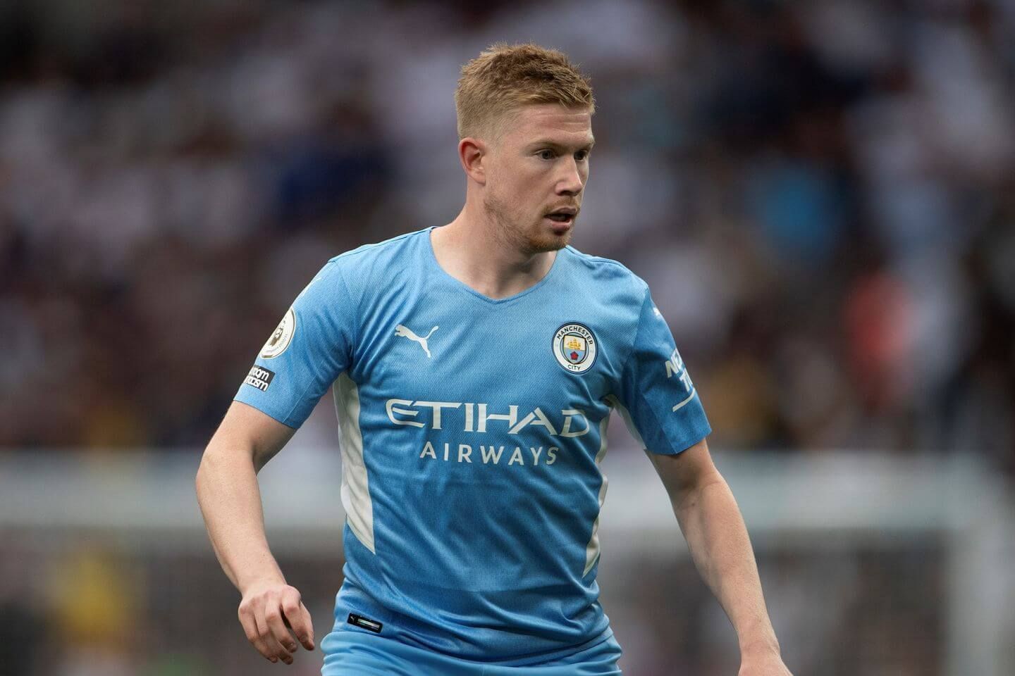 De Bruyne's 2021/22 season has been riddled with injuries