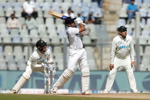 India's Shreyas Iyer vs New Zealand