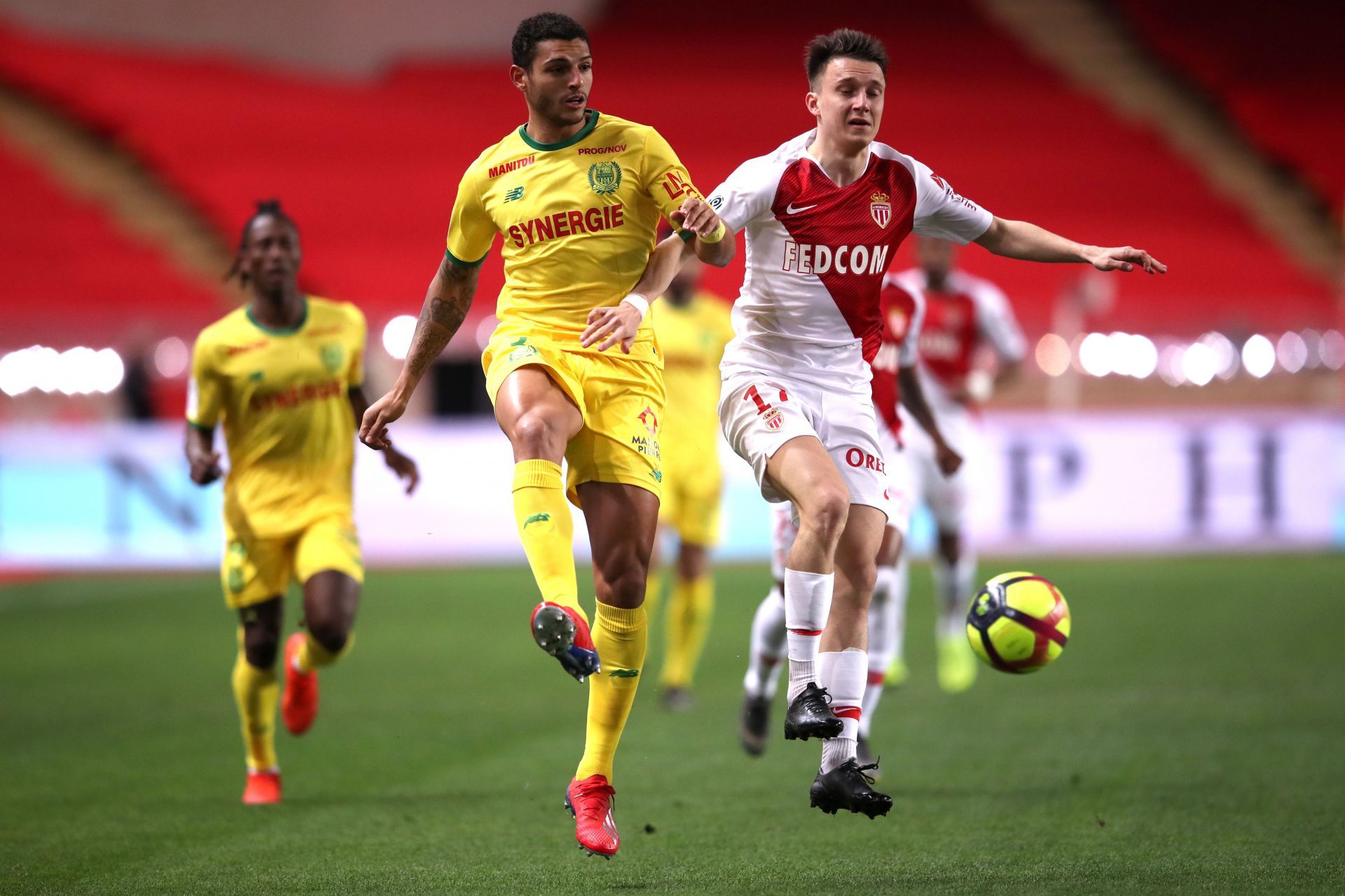 Stade Rennes face AS Monaco on Wednesday