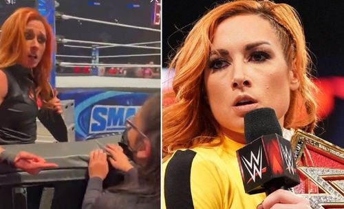 Becky Lynch confronts young fan after SmackDown