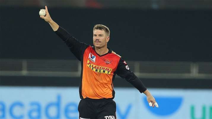  David Warner appeared to engage in an ugly spat with SRH