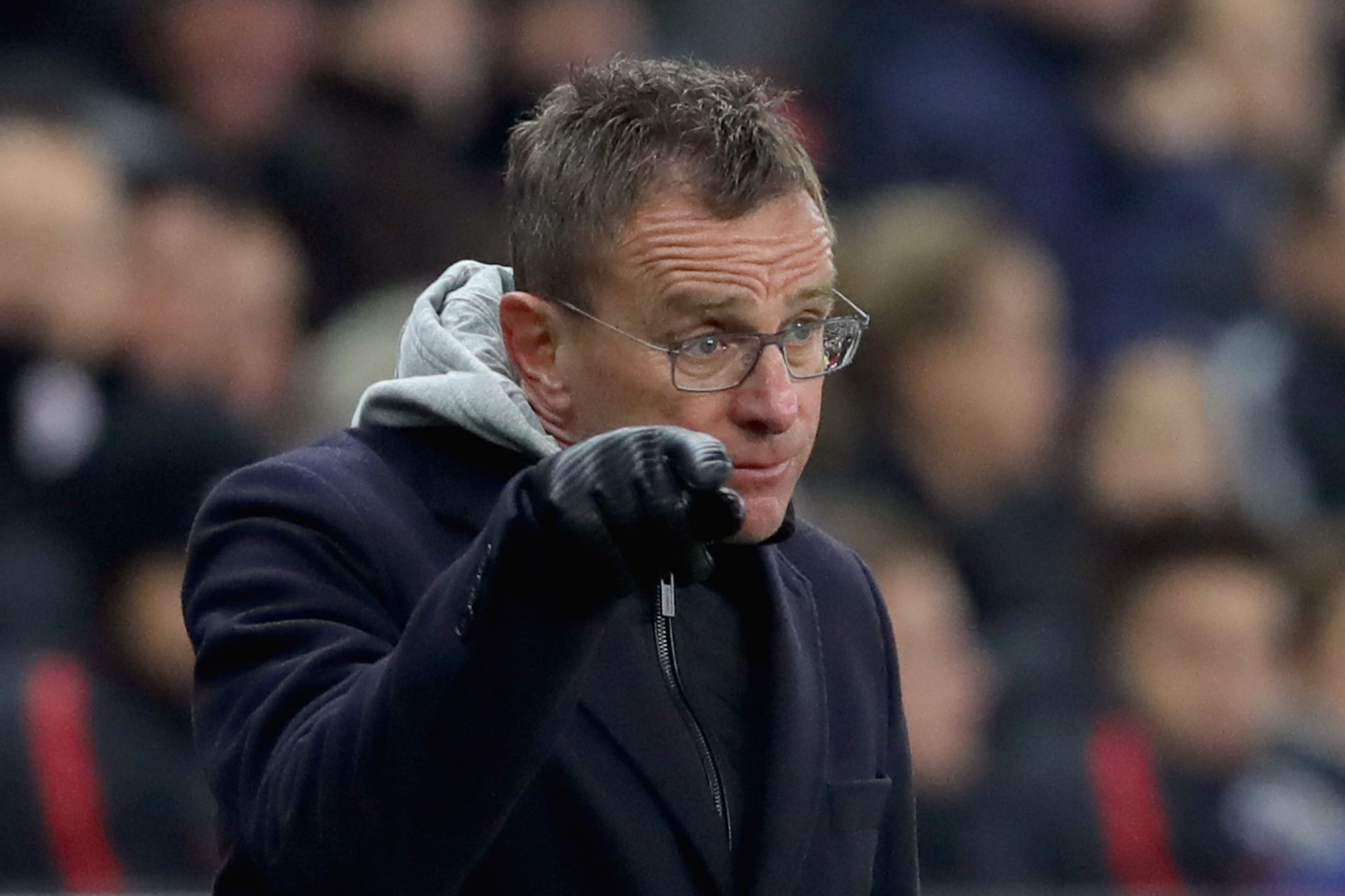 Manchester United manager Ralf Rangnick