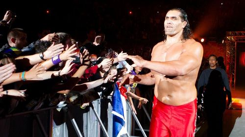 The Great Khali as a babyface on WWE TV