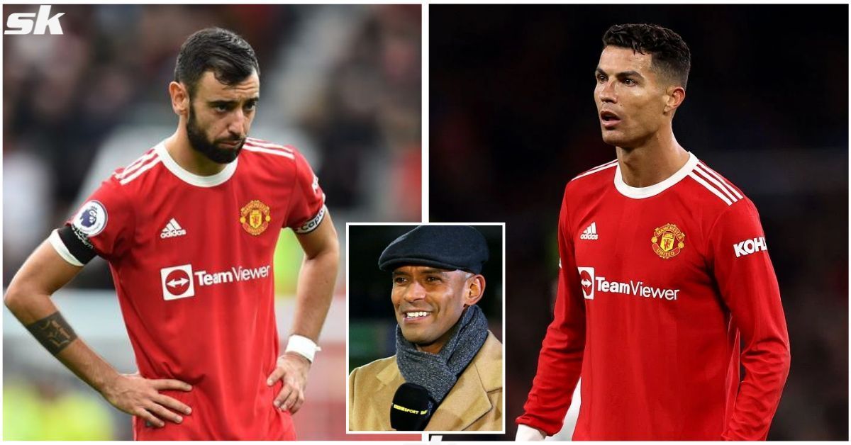 Trevor Sinclair was not happy with Manchester United stars Cristiano Ronaldo and Bruno Fernandes