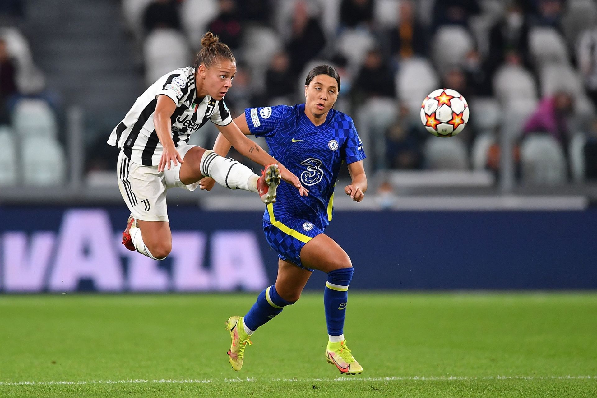 Juventus take on Chelsea this week