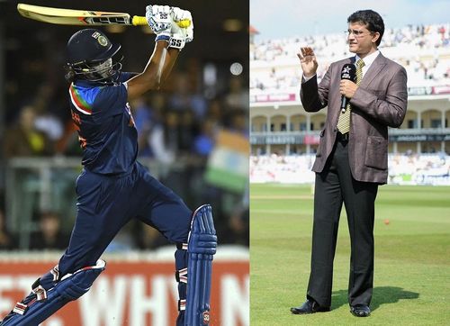 Jhulan Goswami (left) and Sourav Ganguly. Pics: Getty Images