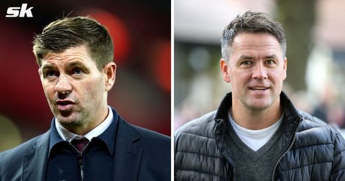 Steven Gerrard had a perfect response for Michael Owen (Image via Sportskeeda)