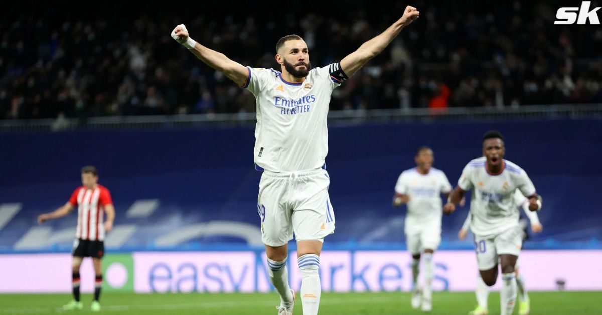 Real Madrid forward Karim Benzema.